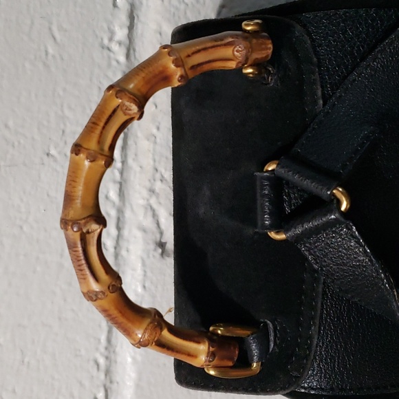 GUCCI Vintage Mini Bamboo Backpack - Picture 4 of 13